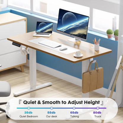 Height Adjustable Electric Desk 40x24 Inch Ergonomic